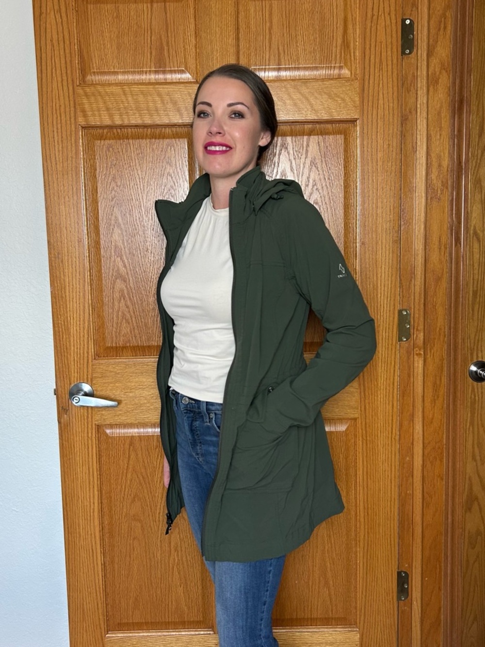 Olive Green Utility Jacket – Lightweight Spring Layer 🌿
